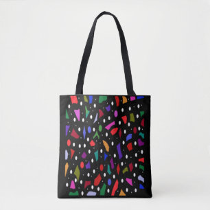 Mozaïekbeetjes en stukpatroonkunst tote bag