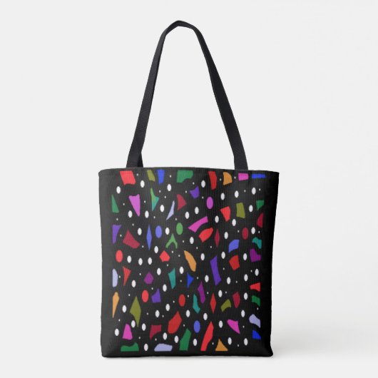 Mozaïekbeetjes en stukpatroonkunst tote bag (Achterkant)