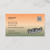 Mozaïekblokken - Visitekaartje ontwerp (Voorkant)