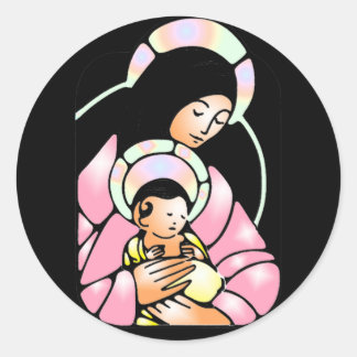 mozaïekbolierstickers ronde sticker