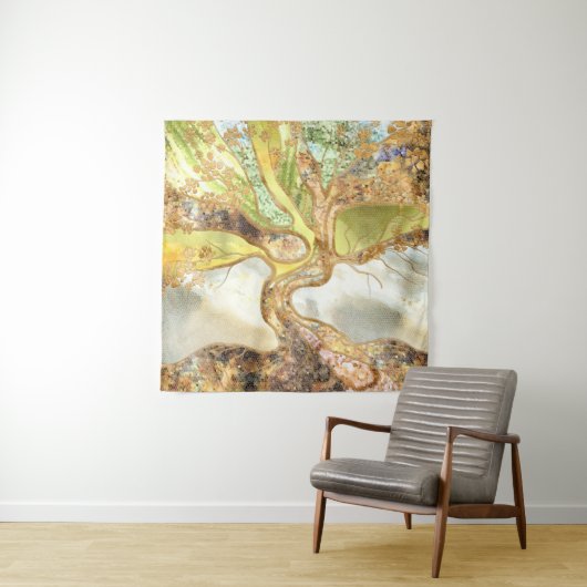 Mozaïekboom - Levensboom Wandkleed (In situ)