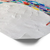 Mozaïekboom Poster (Hoek)