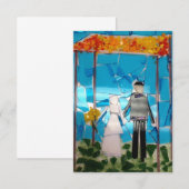 Mozaïekbruiloft Kaart (Voorkant / Achterkant)