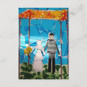 Mozaïekbruiloft Kaart