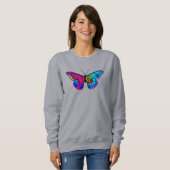 Mozaïekbutterflap, gekleurd glas trui (Voorkant volledig)