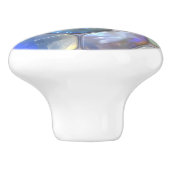 Mozaïekcellen van Moonstone Abstract Keramische Knop (Zijkant)