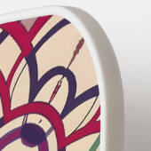 mozaïekcirkel, Mandala-Patroon Pickleball Paddle (Links Detail)