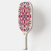 mozaïekcirkel, Mandala-Patroon Pickleball Paddle (Links)