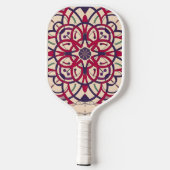 mozaïekcirkel, Mandala-Patroon Pickleball Paddle (Achterkant)