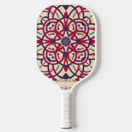 mozaïekcirkel, Mandala-Patroon Pickleball Paddle