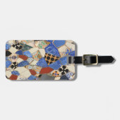 Mozaïekdecoratie Bagagelabel (Voorkant horizontaal)