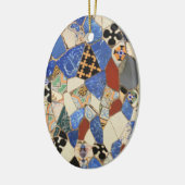 Mozaïekdecoratie Keramisch Ornament (Links)