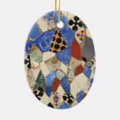 Mozaïekdecoratie Keramisch Ornament (Achterkant)