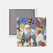 Mozaïekdecoratie Magneet (Voorkant / Achterkant)