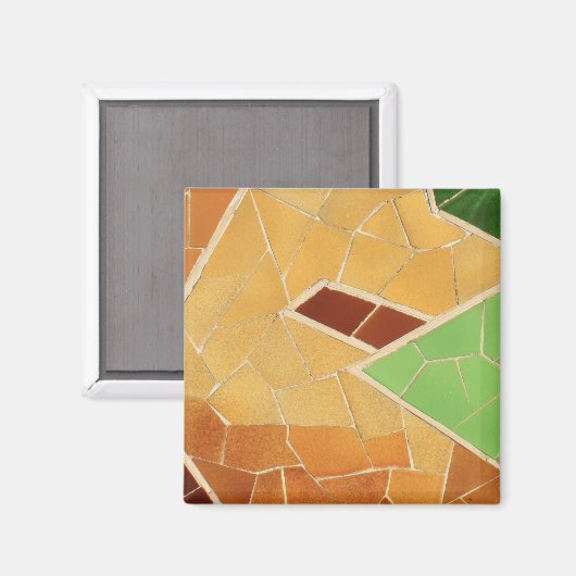 Mozaïekdecoratie Magneet (Voorkant / Achterkant)