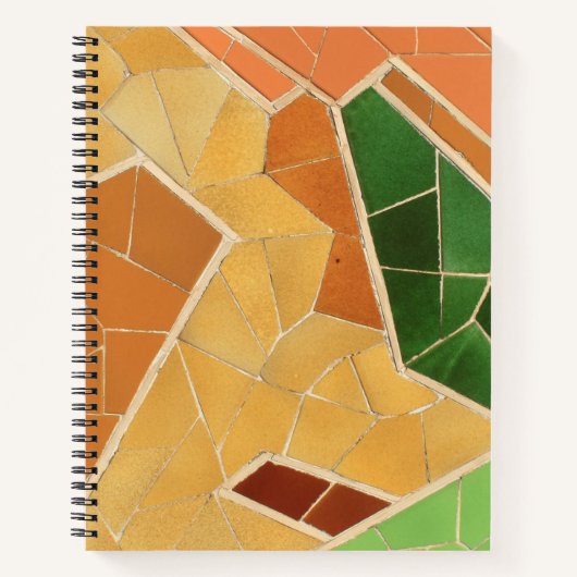 Mozaïekdecoratie Notitieboek (Voorkant)