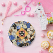 Mozaïekdecoratie Papieren Bordje (Feest)