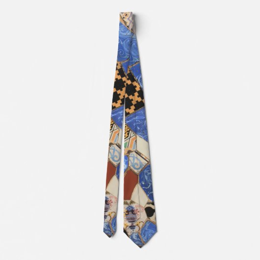 Mozaïekdecoratie Stropdas (Achterkant)