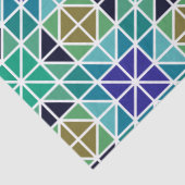 mozaïekdriehoekspapier tissuepapier (Detail)
