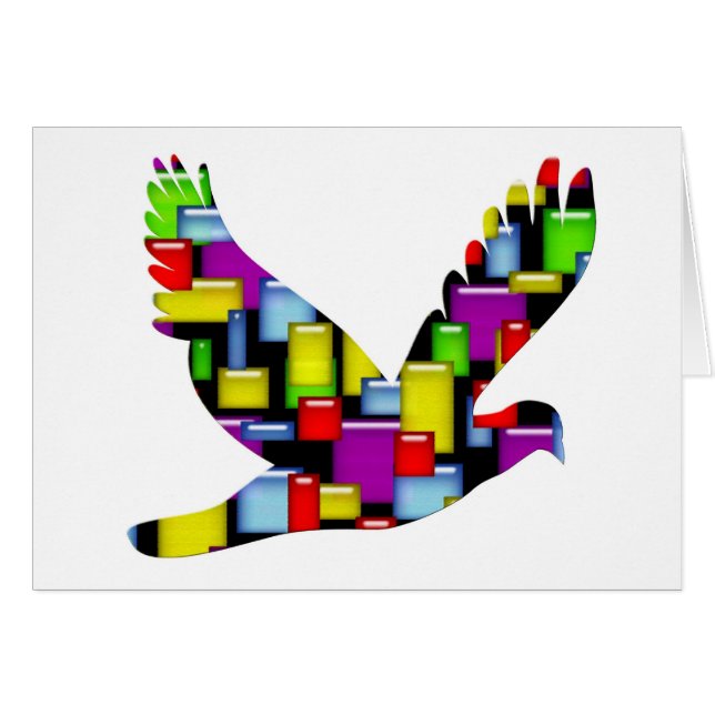 mozaïekduif (Voorkant Horizontaal)