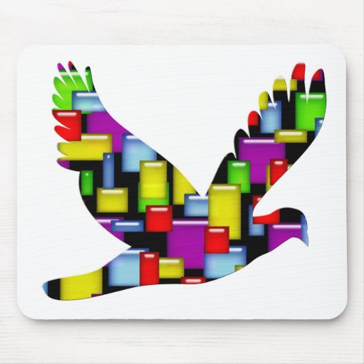 mozaïekduif muismat (Voorkant)