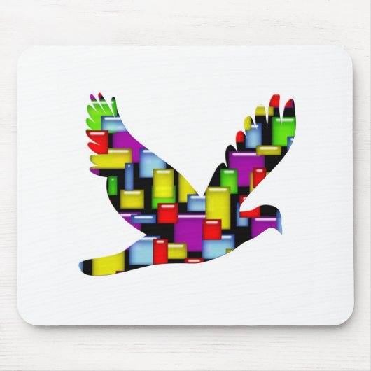 mozaïekduif muismat (Voorkant)