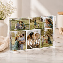 Mozaïekfoto van mama