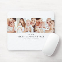 Mozaïekfoto voor mama Eerste Moederdag cadeau aand