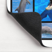 Mozaïekfoto's van dolfijnen muismat (Hoek)