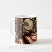 Mozaïekgeest Koffiemok (Voorkant links)