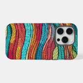 mozaïekgetijde iPhone hoesje (Achterkant horizontaal)