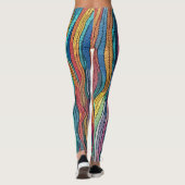 mozaïekgetijde leggings (Achterkant)