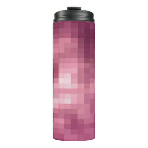 Mozaïekglas Illusie Roze Thermosbeker