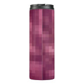Mozaïekglas Illusie Roze Thermosbeker (Achterkant)