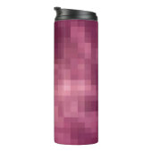 Mozaïekglas Illusie Roze Thermosbeker (Geroteerd rechts)