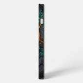 Mozaïekglas Levensboom iPhone Hoesje (Linkerkant)