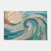 Mozaïekgolf en maan deurmat (Voorkant)