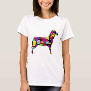 mozaïekhond t-shirt