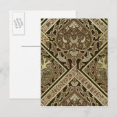 Mozaïekkerkbehangselontwerp Briefkaart (Voorkant / Achterkant)