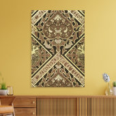 Mozaïekkerkbehangselontwerp Canvas Afdruk (Insitu (Woonkamer))