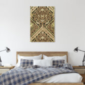 Mozaïekkerkbehangselontwerp Canvas Afdruk (Insitu (Slaapkamer))