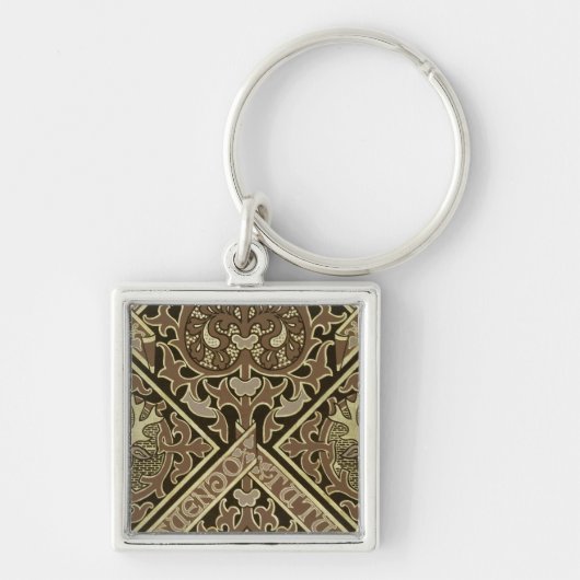 Mozaïekkerkbehangselontwerp Sleutelhanger (Voorkant)