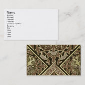 Mozaïekkerkbehangselontwerp Visitekaartje (Voorkant / Achterkant)