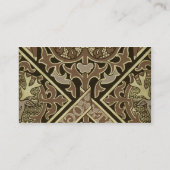 Mozaïekkerkbehangselontwerp Visitekaartje (Achterkant)