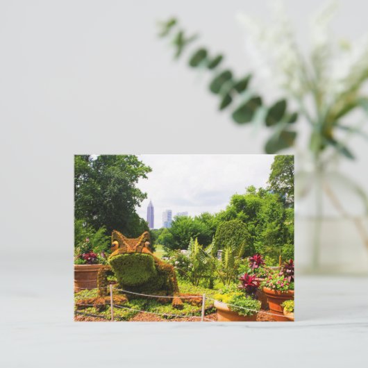 Mozaïekkikker Briefkaart (Staand voorkant)