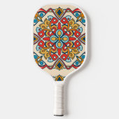 mozaïekkleur, Mandala-Patroon Pickleball Paddle (Achterkant)