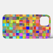 Mozaïekkleuren Case-Mate iPhone Case (Achterkant (horizontaal))