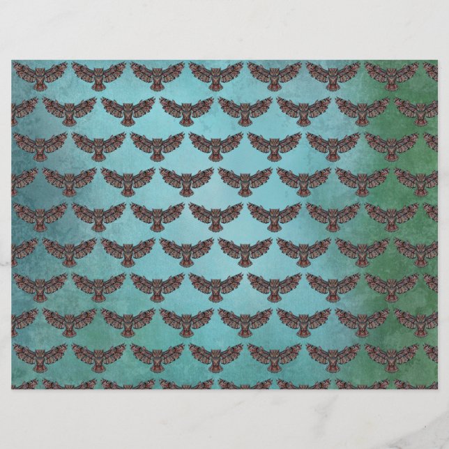 Mozaïekkleurig bordpapier (Voorkant)