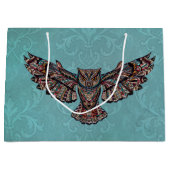 Mozaïekkleurige boomkorren groot cadeauzakje (Voorkant)