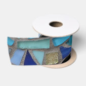 mozaïekkleurige glazen steen kunst lint (Spoel)
